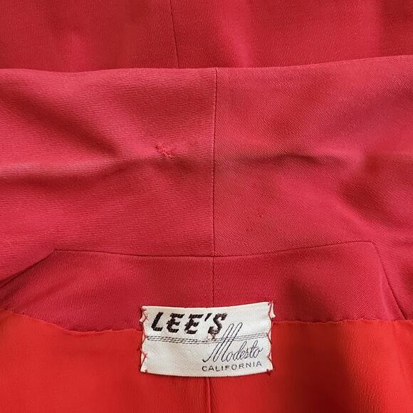 Vintage Lee's Modesto California Blazer Size Medium - Picture 11 of 16